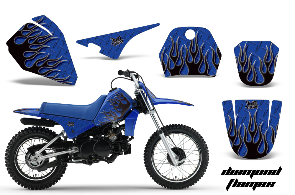 Yamaha PW80 Graphics Kit DF BL